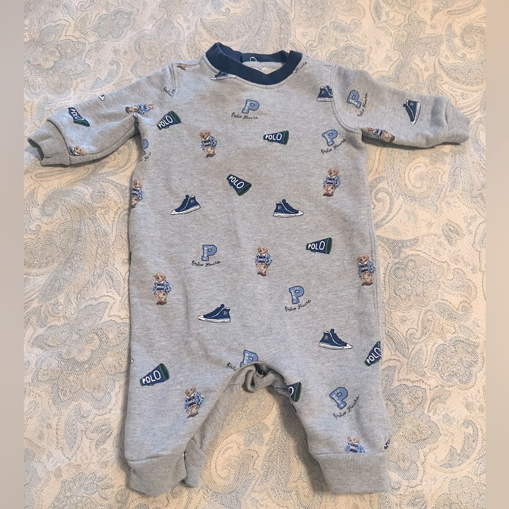 Ralph Lauren Varsity Bear Coverall